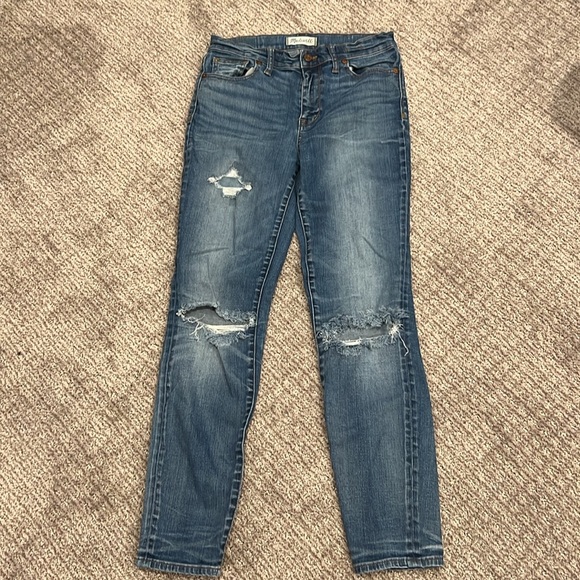 MADEWELL HIGH RISER SKINNY JEANS - Picture 1 of 6
